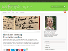 Tablet Screenshot of bildungsblog.de